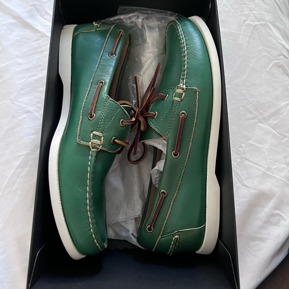 Allen Edmonds men’s boat shoes sz 10.5 EUC